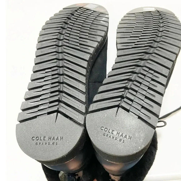 NWT Cole Haan Zerogrand Explore Shearling Waterproof Upstate Hiker Boot size 9.5 - Picture 11 of 13